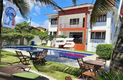 Pousada com 38 dormitórios à venda, 1500 m² por r$ 5.000.000 - jacumã - conde/pb