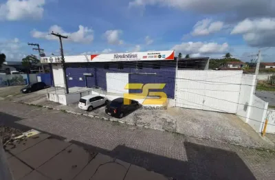 Galpão para alugar, 1000 m² por r$ 20.000,00/mês - sesi - bayeux/pb