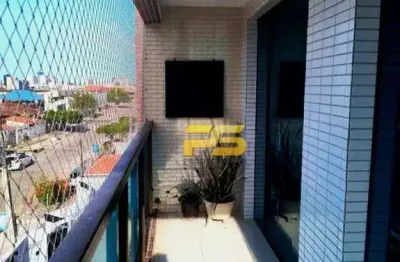 Apartamento com 3 dormitórios à venda, 80 m² por r$ 380.000 - bessa - joão pessoa/pb