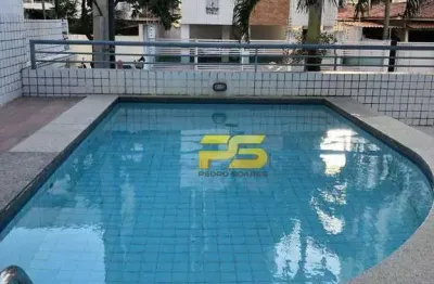 Apartamento com 2 dormitórios à venda, 75 m² por r$ 430.000 - miramar - joão pessoa/pb