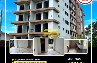 Apartamento com 2 dormitórios à venda, 54 m² por r$ 450.000 - loteamento nazareth - cabedelo/pb