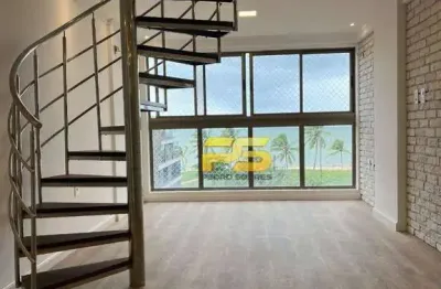 Apartamento com 3 dormitórios à venda, 130 m² por r$ 1.290.000,00 - cabo branco - joão pessoa/pb