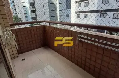 Apartamento com 3 dormitórios à venda, 107 m² por r$ 620.000 - tambaú - joão pessoa/pb