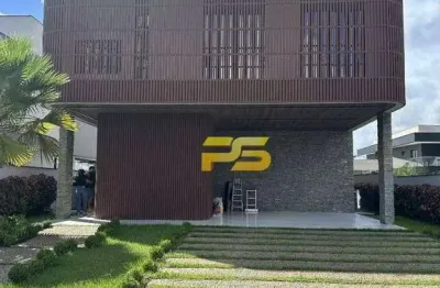 Casa com 4 dormitórios para alugar, 386 m² por r$ 18.000,00/mês - alphaville paraíba - bayeux/pb