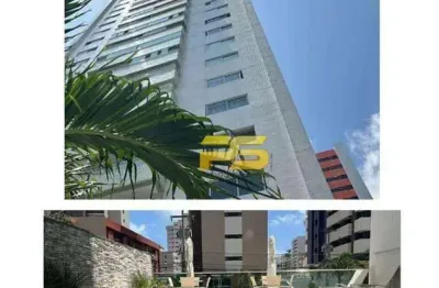 Apartamento com 4 quartos à venda na Rua Silvino Lopes, 255, Tambaú, João Pessoa