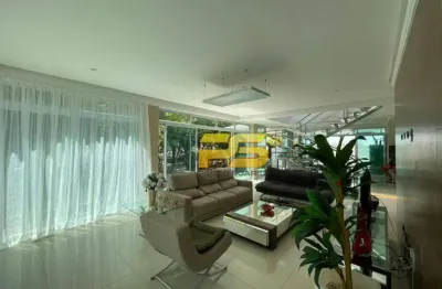 Casa com 5 dormitórios à venda, 450 m² por r$ 3.000.000,00 - portal do sol - joão pessoa/pb