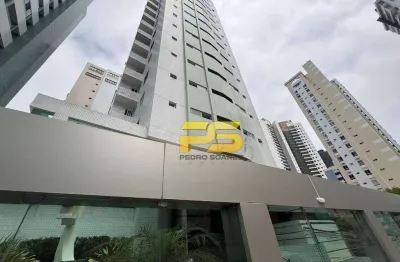 Apartamento com 4 dormitórios para alugar, 120 m² por r$ 4.200,00/mês - tambaú - joão pessoa/pb