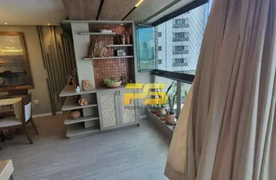 Apartamento com 4 dormitórios à venda, 127 m² por r$ 1.250.000,00 - joão agripino - joão pessoa/pb