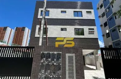 Apartamento com 2 dormitórios à venda, 45 m² por r$ 315.000,00 - manaíra - joão pessoa/pb