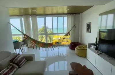 Apartamento com 4 dormitórios para alugar, 250 m² por r$ 50.000,00/mês - camboinha - cabedelo/pb