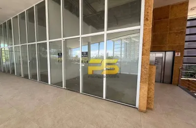 Sala para alugar, 31 m² por r$ 4.500,00/mês - altiplano cabo branco - joão pessoa/pb