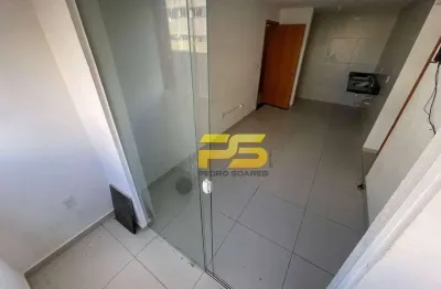 Apartamento com 2 dormitórios para alugar, 50 m² por r$ 700,00/mês - gramame - joão pessoa/pb