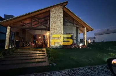 Casa de alto padrão para venda em condomínio fechado em bananeiras - pb