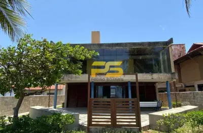 Casa com 4 dormitórios para alugar, 380 m² por r$ 60.000,00/mês - areia dourada - cabedelo/pb