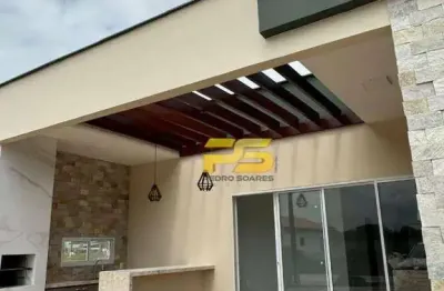 Casa nova em condomínio fechado - lucena/pb (a 500m da praia)