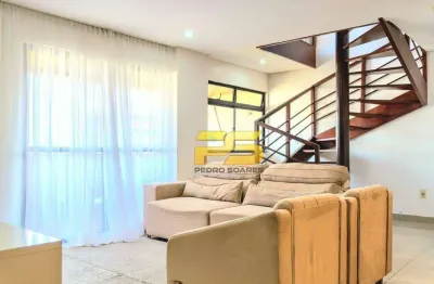 Cobertura com 4 dormitórios à venda, 325 m² por r$ 1.850.000 - intermares - cabedelo/pb