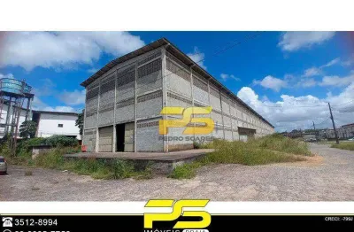 Galpão para alugar, por r$ 42.000,00/mês - bairro das indústrias - joão pessoa/pb