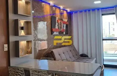 Apartamento com 2 quartos à venda na Avenida Antônio Lira, Cabo Branco, João Pessoa