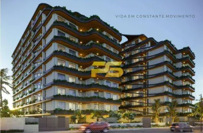 Flat com 1 quarto à venda na Rua Vitorino Cardoso, 5, Ponta de Campina, Cabedelo