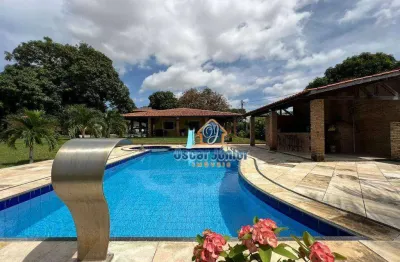 Paraíso tropical no melhor de pindiretama! chácara com 4 quartos (3 suítes), 13500 m² por r$ 1.000.000 - pindoretama - pindoretama/ce