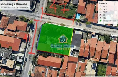 Oportunidade! terreno de esquina, 1927 m² por r$ 1.550.000 - cidade dos funcionários - fortaleza/ce