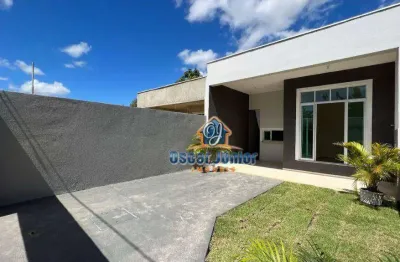 Maravilhosa casa plana com 3 suítes, 101 m² por r$ 385.000,00 - coité - eusébio/ce