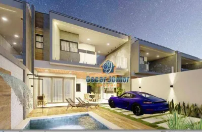 Casa duplex com 4 suítes com piscina, 175 m² a partir de r$ 660.000 - são bento - fortaleza/ce