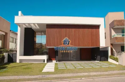 Luxuosa casa duplex em condomínio fechado com 5 suítes, por r$ 5.900.000 - condomínio alphaville fortaleza residencial - eusébio/ce