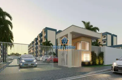 Lançamento no melhor da messejana! apartamento com 2 quartos (1 suíte) + área de lazer, 51 m² a partir de r$ 287.000,00 - messejana - fortaleza/ce