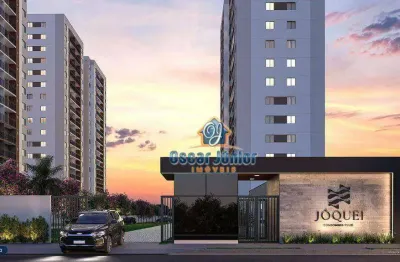 Apartamento com 2 dormitórios à venda, 48 m² por r$ 370.000,00 - jóquei clube - fortaleza/ce