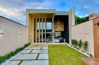 Casa com 4 dormitórios à venda, 140 m² por r$ 590.000,00 - guaribas - eusébio/ce