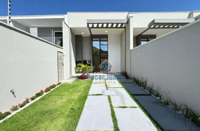 Luxuosas casas planas 3 suítes, 110m² à venda por r$ 470.000 - lagoa redonda - fortaleza/ce