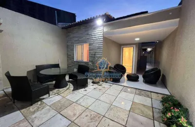 Maravilhosa casa com 3 dormitórios à venda, 120 m² por r$ 549.000