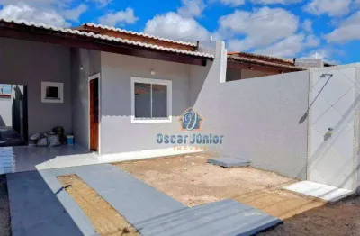 Casa  plana com 2 dormitórios à venda, 80 m² por r$ 185.000 - ancuri - fortaleza/ce