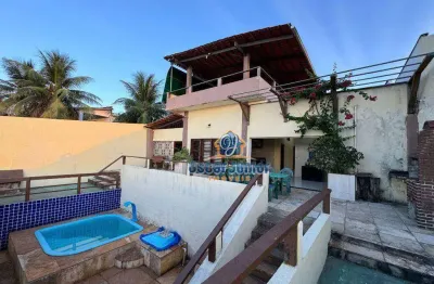 Espetacular duplex com incrível vista para o mar, 3 suítes + ampla varanda gourmet por r$ 790.000 - pacheco - caucaia/ce