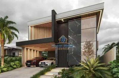 Casa plana alto padrão com 3 suítes à venda, 143 m² por r$ 1.190.000,00  - cidade alpha - eusébio/ce