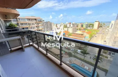 Apartamento com 03 quartos, sendo 02 suítes para locação no jardim oceania com vista mar.