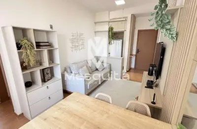 Apartamento mobiliado com 02 quartos para locação anual em ponta de campina