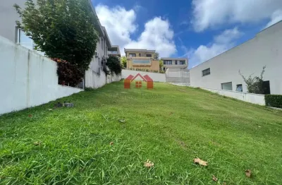 Terreno em condomínio para venda em santana de parnaíba, tamboré
