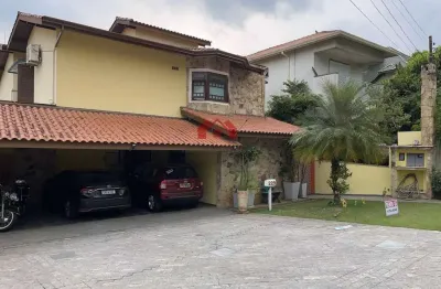 Casa em condomínio para venda em santana de parnaíba, alphaville, 4 dormitórios, 2 suítes, 1 banheiro, 4 vagas