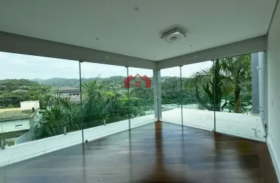 Casa em condomínio para locação em santana de parnaíba, cidade tamboré, 4 dormitórios, 4 suítes, 1 banheiro, 4 vagas