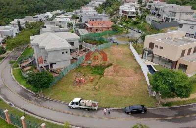 Terreno em condomínio para venda em santana de parnaíba, alphaville