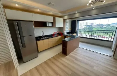 Apartamento para Locação em Barueri, Alphaville Empresarial, 2 dormitórios, 1 suíte, 1 banheiro, 2 vagas