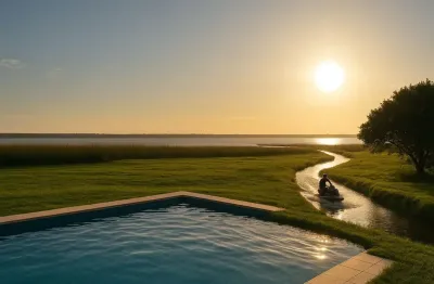 Lançamento exclusivo – campos da lagoa  balneário pinhal – condomínio rural náutico