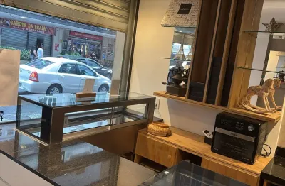 Botafogo passo ponto loja frente rua cafe doces ,pronto para funcionar