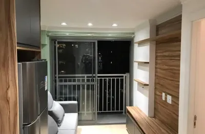 Studio mobiliado no itaim bibi - 27m², 1 quarto, 1 banheiro e varanda