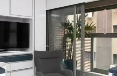 Studio mobiliado lindo - 35m² - 1 quarto - 1 banheiro - 1 vaga - porteira fechada