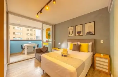 Studio 29m²  na vila olímpia todo mobiliado  1 quarto - 1 banheiro - 1 vaga