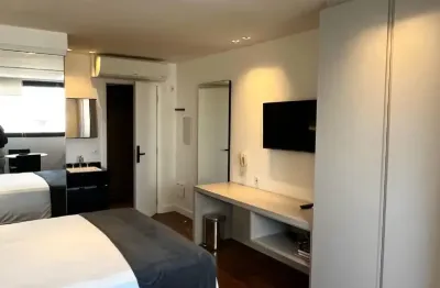 Studio lindo são 28m² na vila olimpia todo mobiliado pronto 28m² com vaga