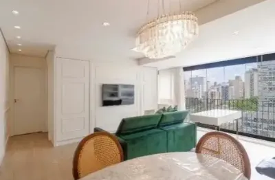 Apartamento em pinheiros  com 70m², 2 quartos, 1 suíte, 2 banheiros  e 1 vaga